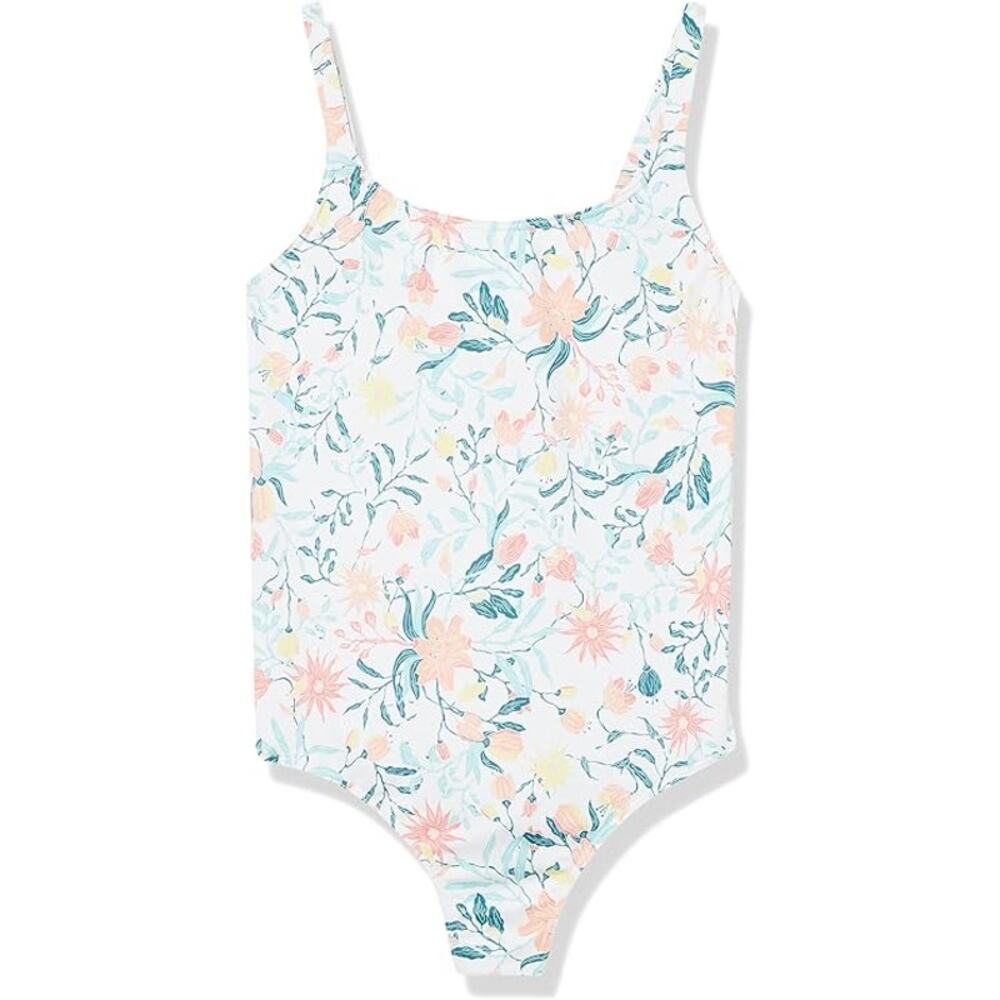 NWT Roxy Girls' Color Garden One Piece Swimsuit sz 8